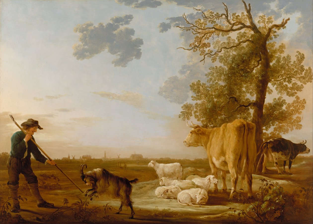 Paesaggio con bestiame da Aelbert Cuyp