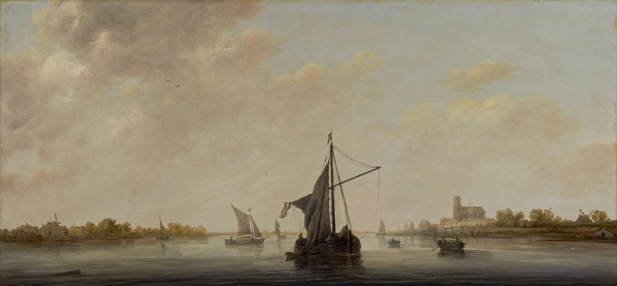 Veduta della Mosa a Dordrecht, c.1645-46 da Aelbert Cuyp