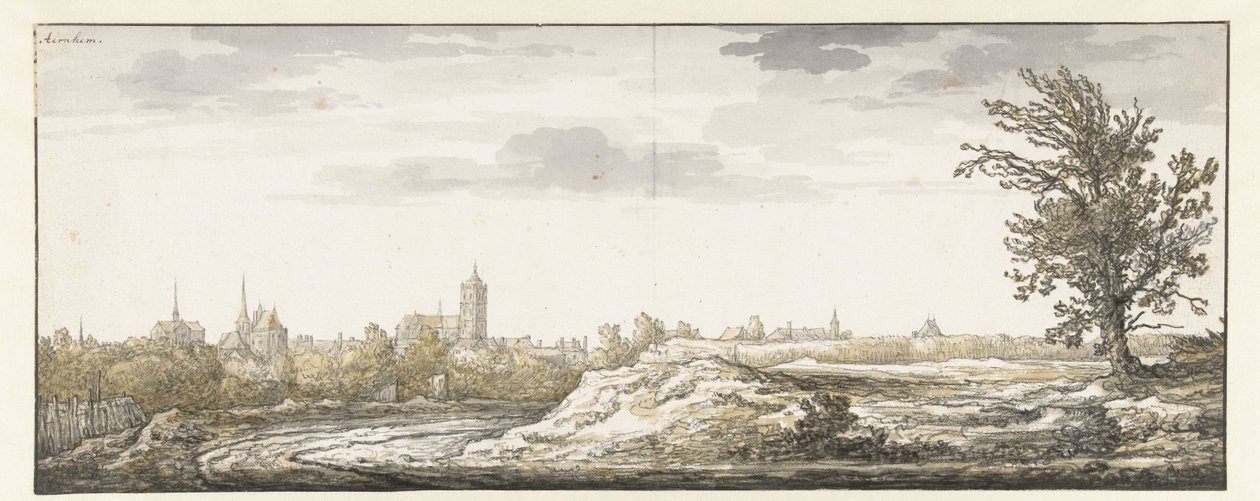 Veduta di Arnhem da Aelbert Cuyp