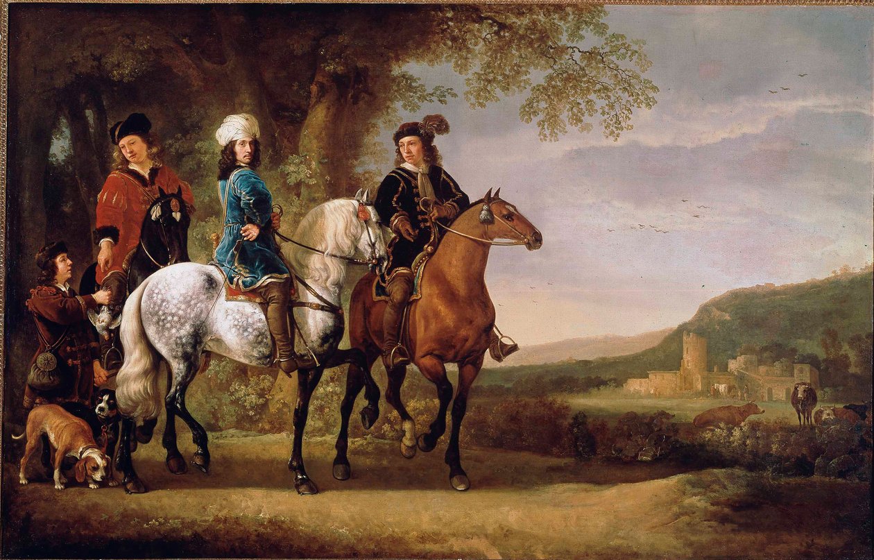 I nobili olandesi a cavallo da Aelbert Cuyp