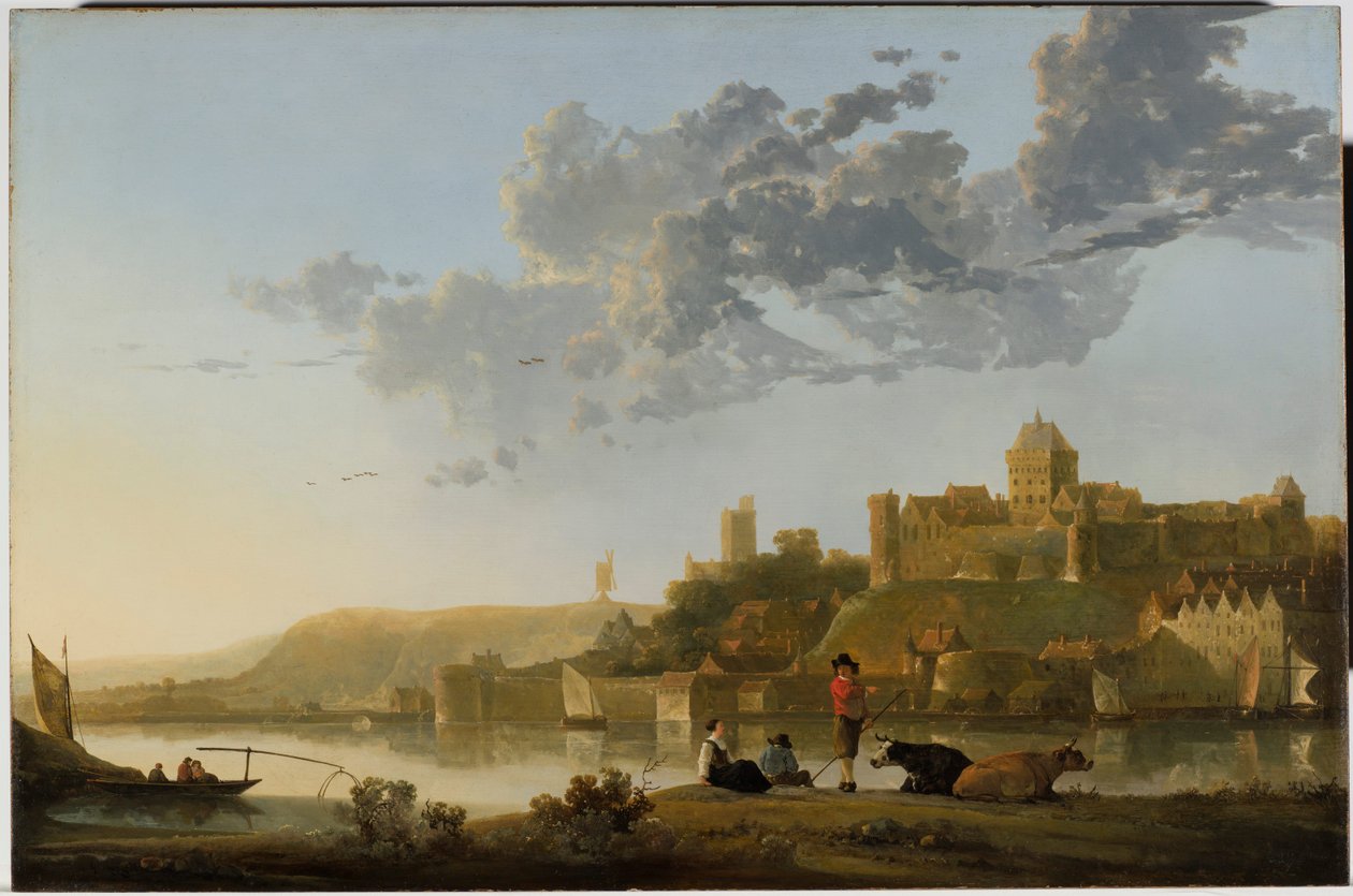 Il Valkhof a Nimega da Aelbert Cuyp