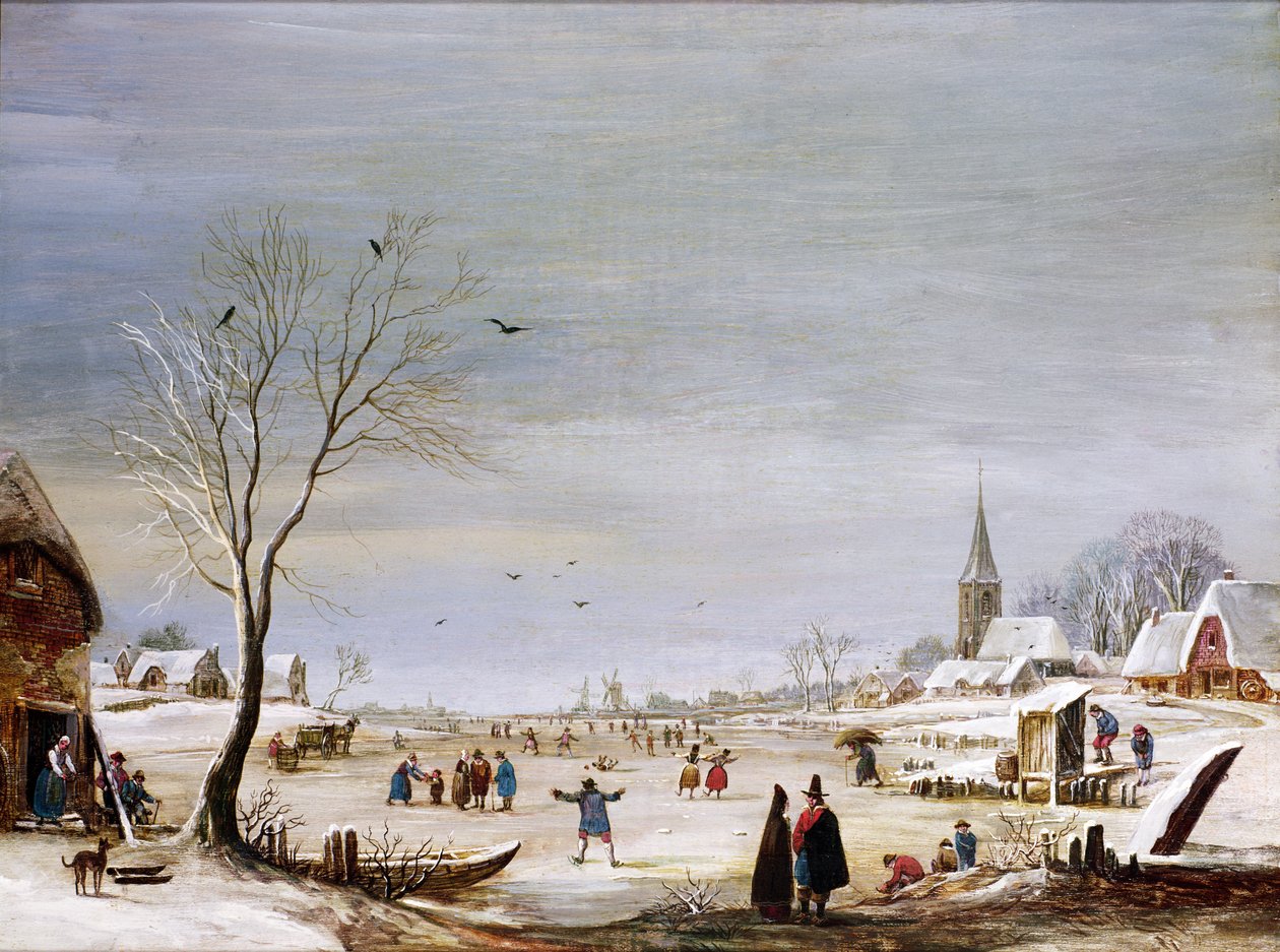 Paesaggio invernale da Aert van der Neer