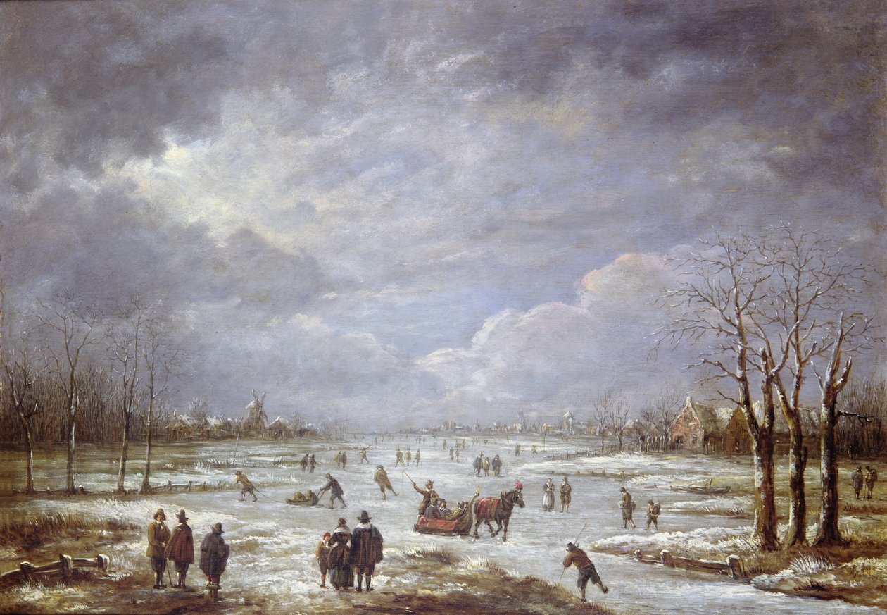 Paesaggio invernale da Aert van der Neer