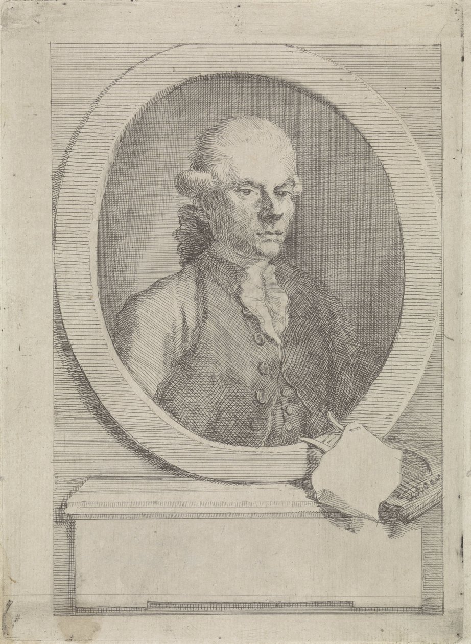 Ritratto di Jan van Os da Aert Schouman