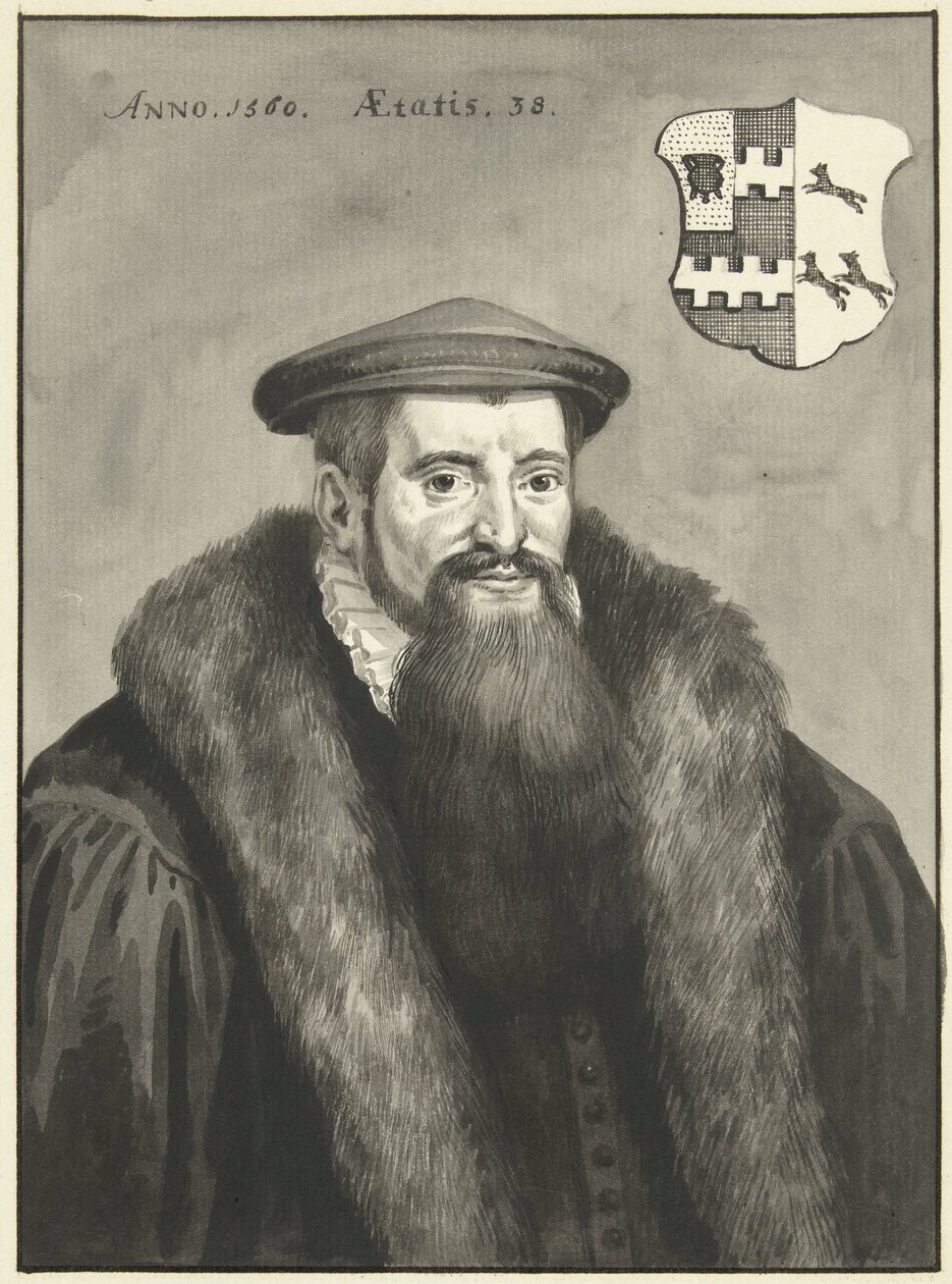Ritratto di Van Slingelandt da Aert Schouman