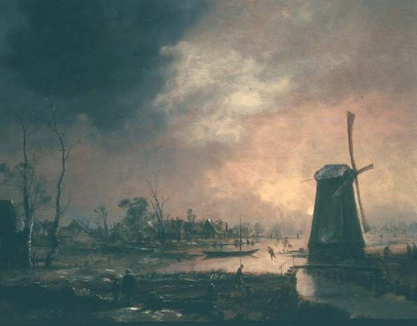 Paesaggio invernale da Aert van der Neer