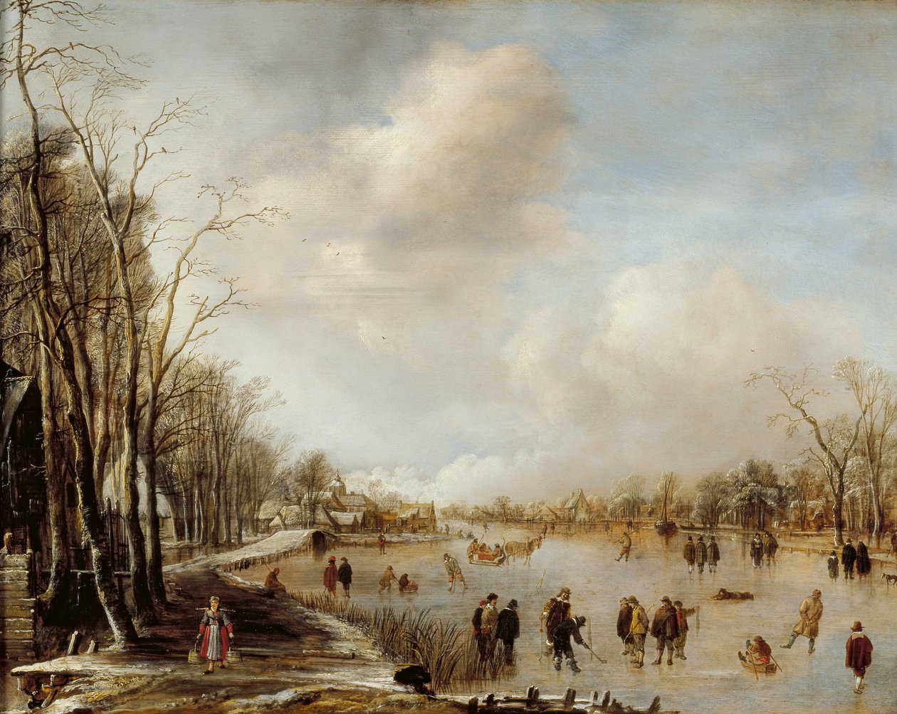 Paesaggio invernale da Aert van der Neer
