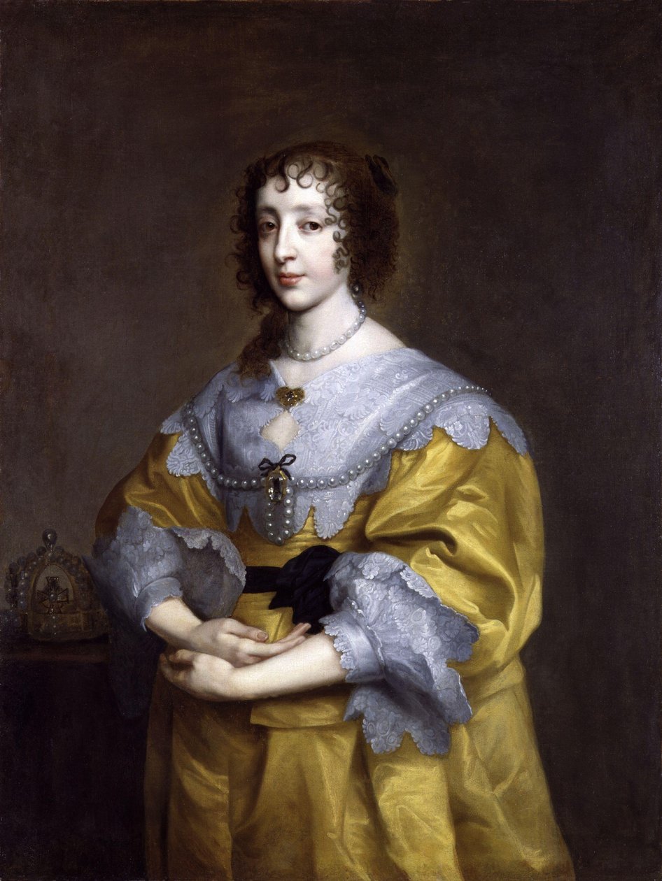Ritratto di Henrietta Maria di Borbone, regina d
