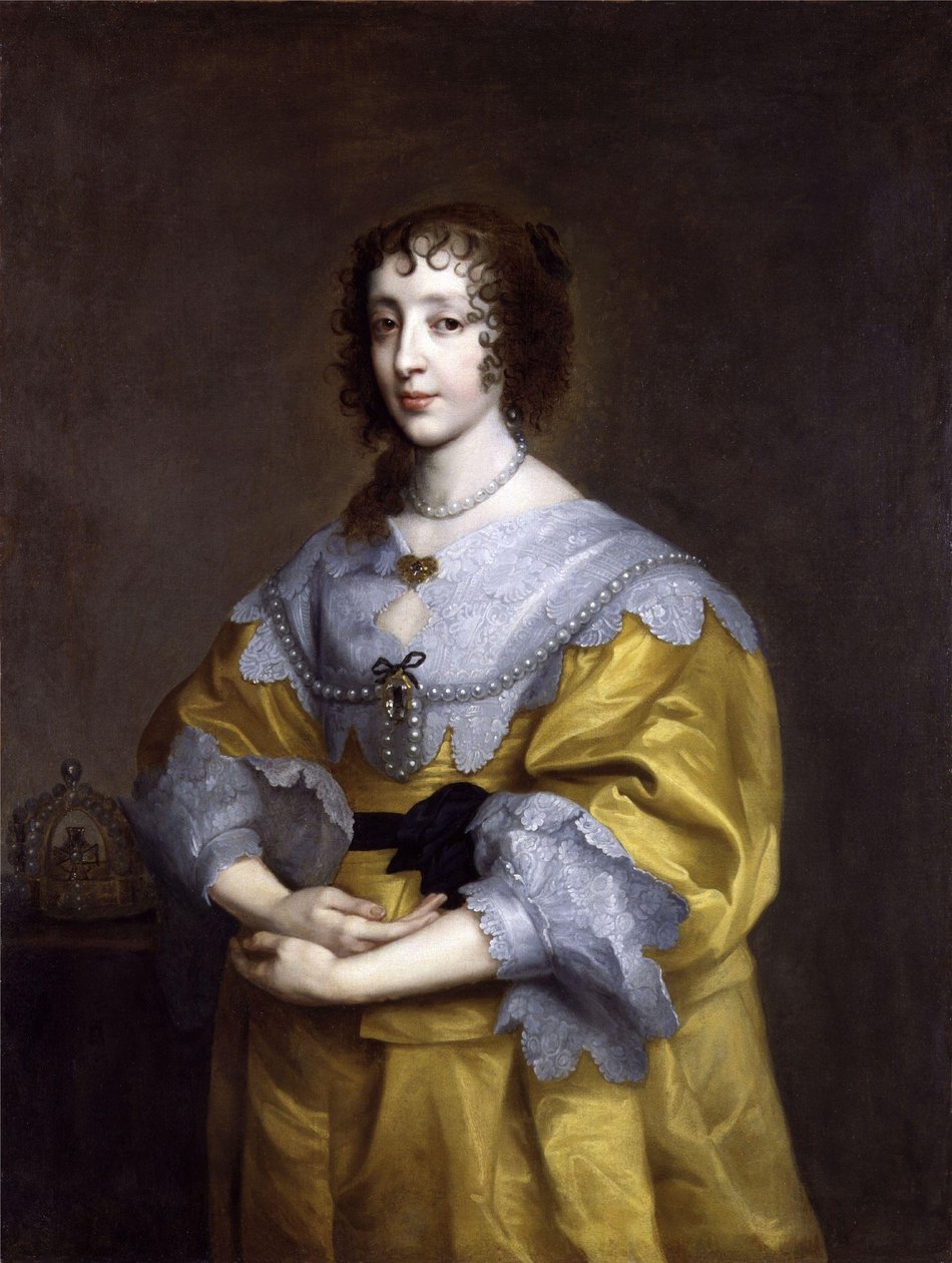 Ritratto di Henrietta Maria di Borbone, regina d