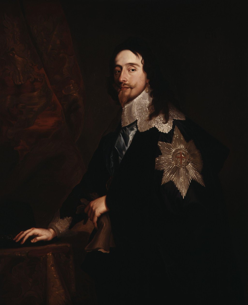 Ritratto di re Carlo I (1600-1649) da after Anthony van Dyck