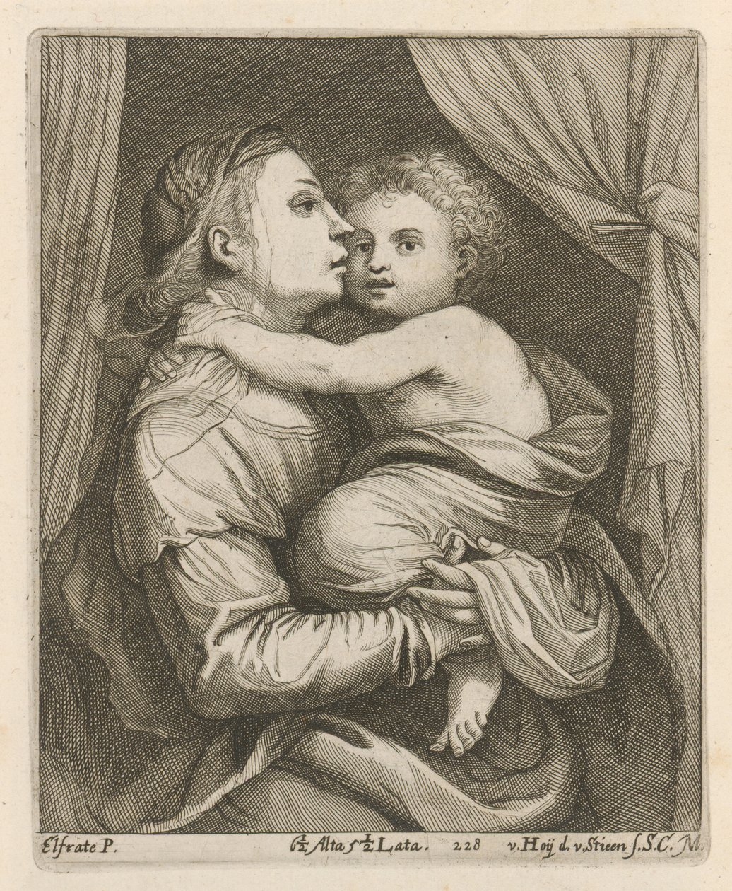 Madonna col Bambino da After David Teniers the Younger