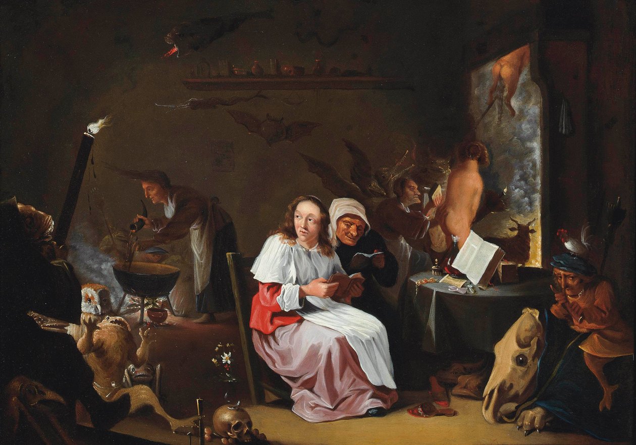 Il sabato delle streghe da After David Teniers the Younger