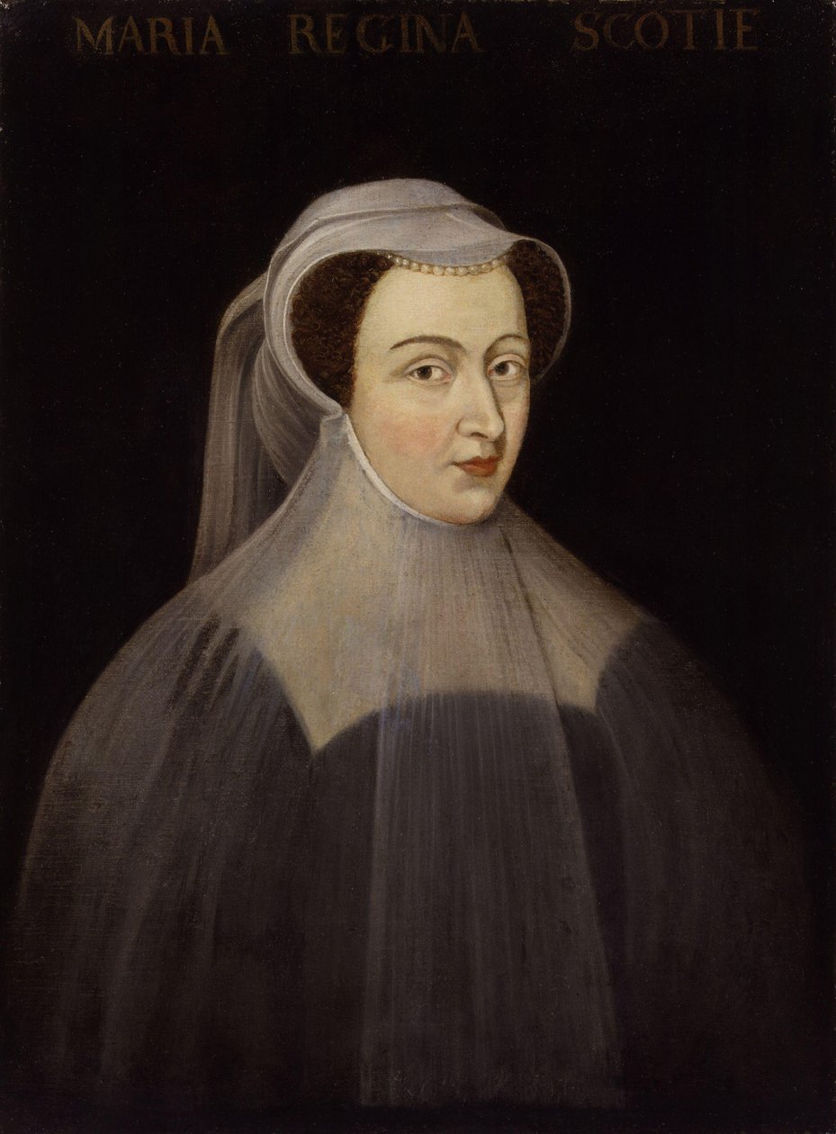 Maria, regina di Scozia (copia da un originale del 1560) da After François Clouet
