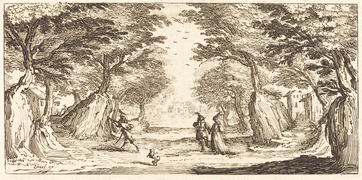 Paesaggio da After Jacques Callot
