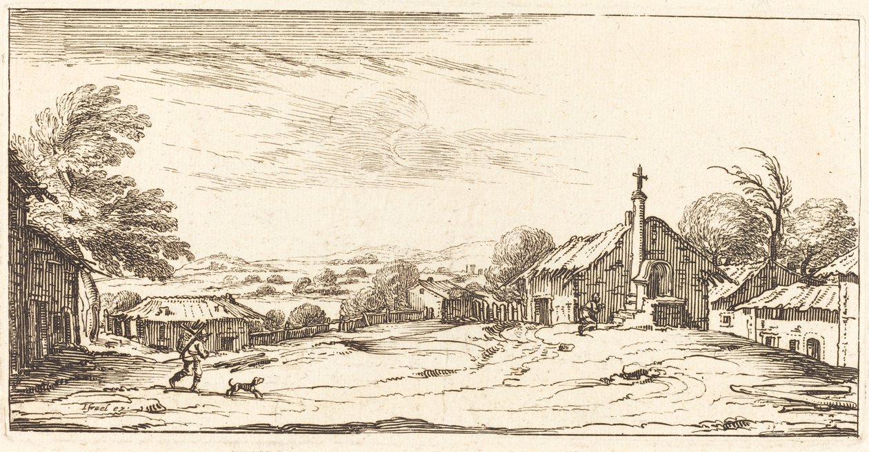Paesaggio da After Jacques Callot