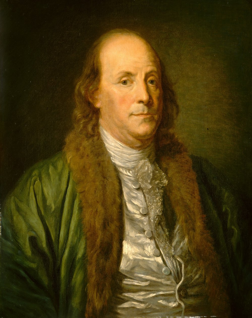 Benjamin Franklin da After Jean Baptiste Greuze