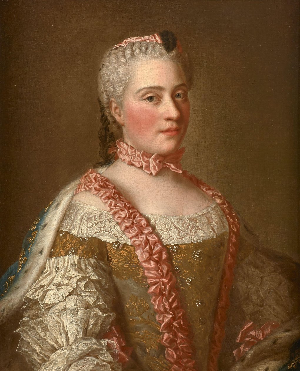 Dopo Jean Étienne Liotard - Ritratto di Marie-Josèphe de Saxe da after Jean Etienne Liotard
