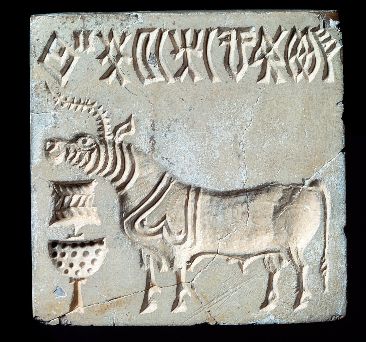 Sigillo di pietra, da Mohenjo-daro, XXVI-XXV secolo a.C. (Età del Bronzo) da Age Bronze