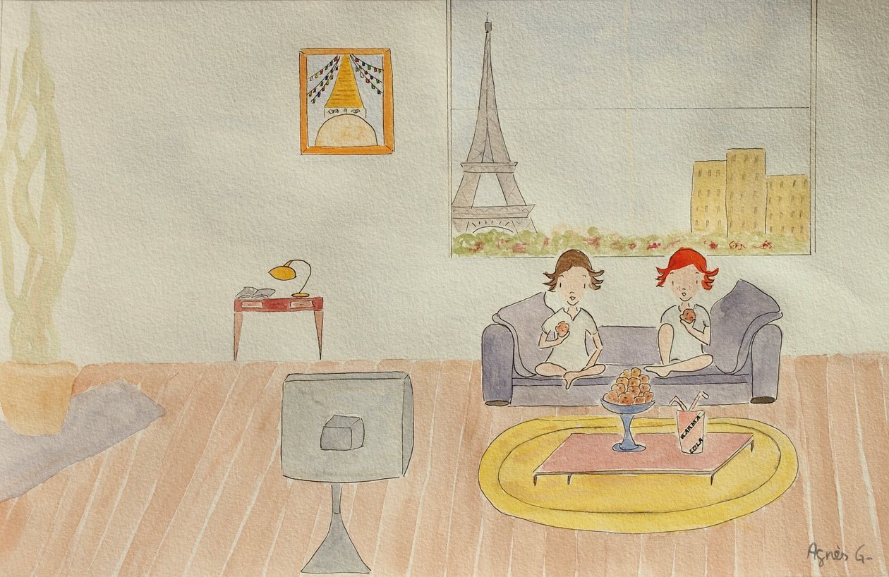 Il viaggio, soggiorno, 2015 da Agnes Girardon