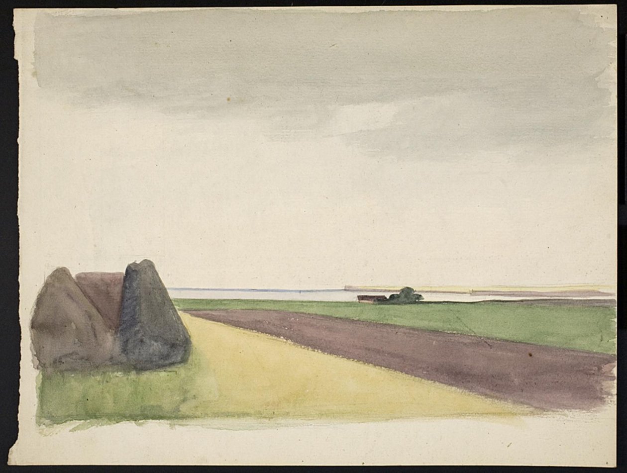Paesaggio da Agnes Slott Møller