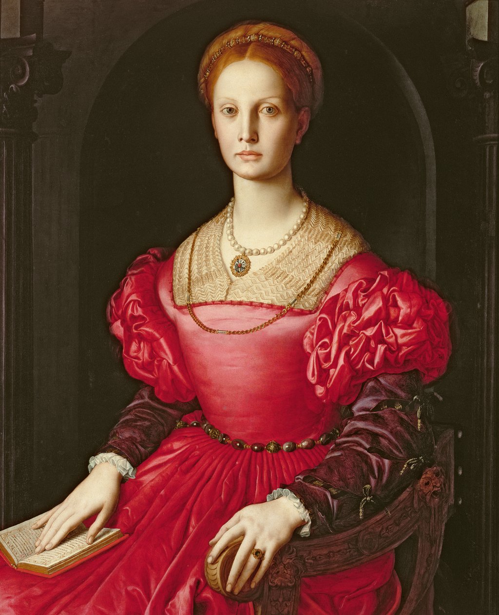 Lucrezia Panciatichi, c.1540 da Agnolo Bronzino