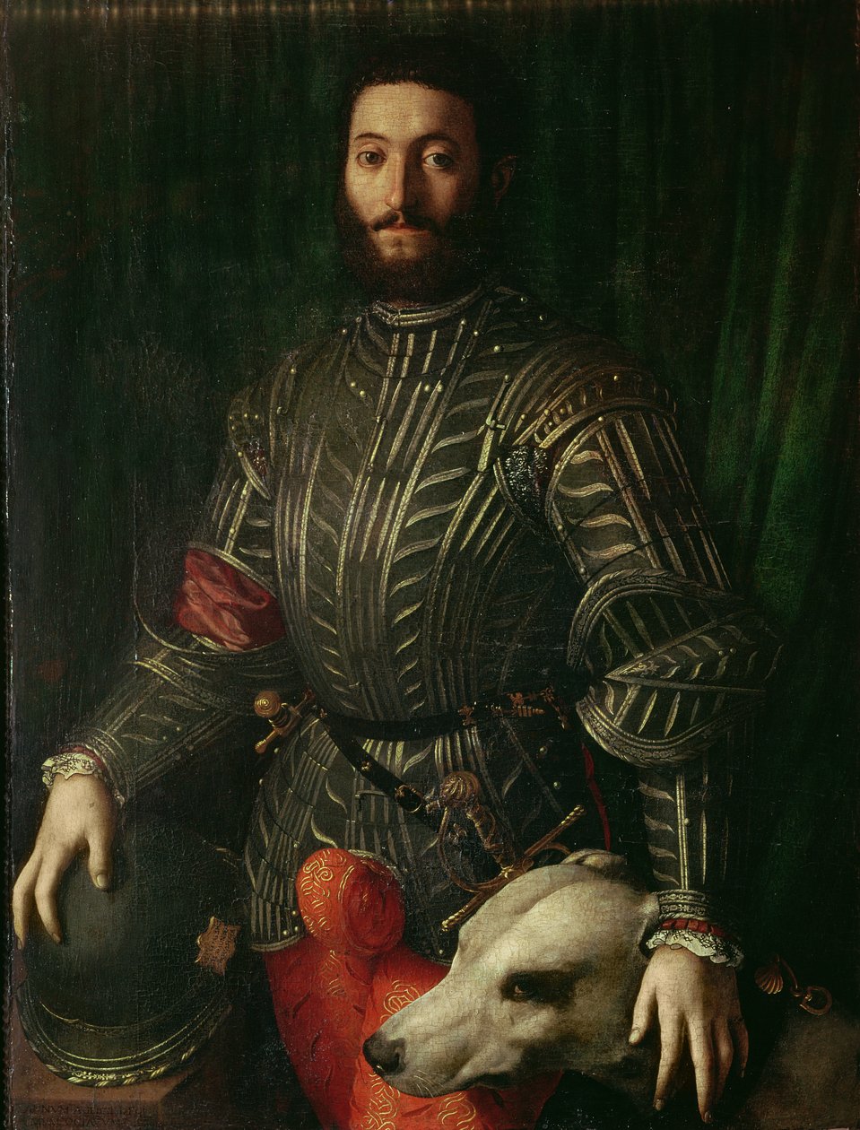 Ritratto di Guidubaldo della Rovere, Duca di Urbino, c.1544-45 da Agnolo Bronzino