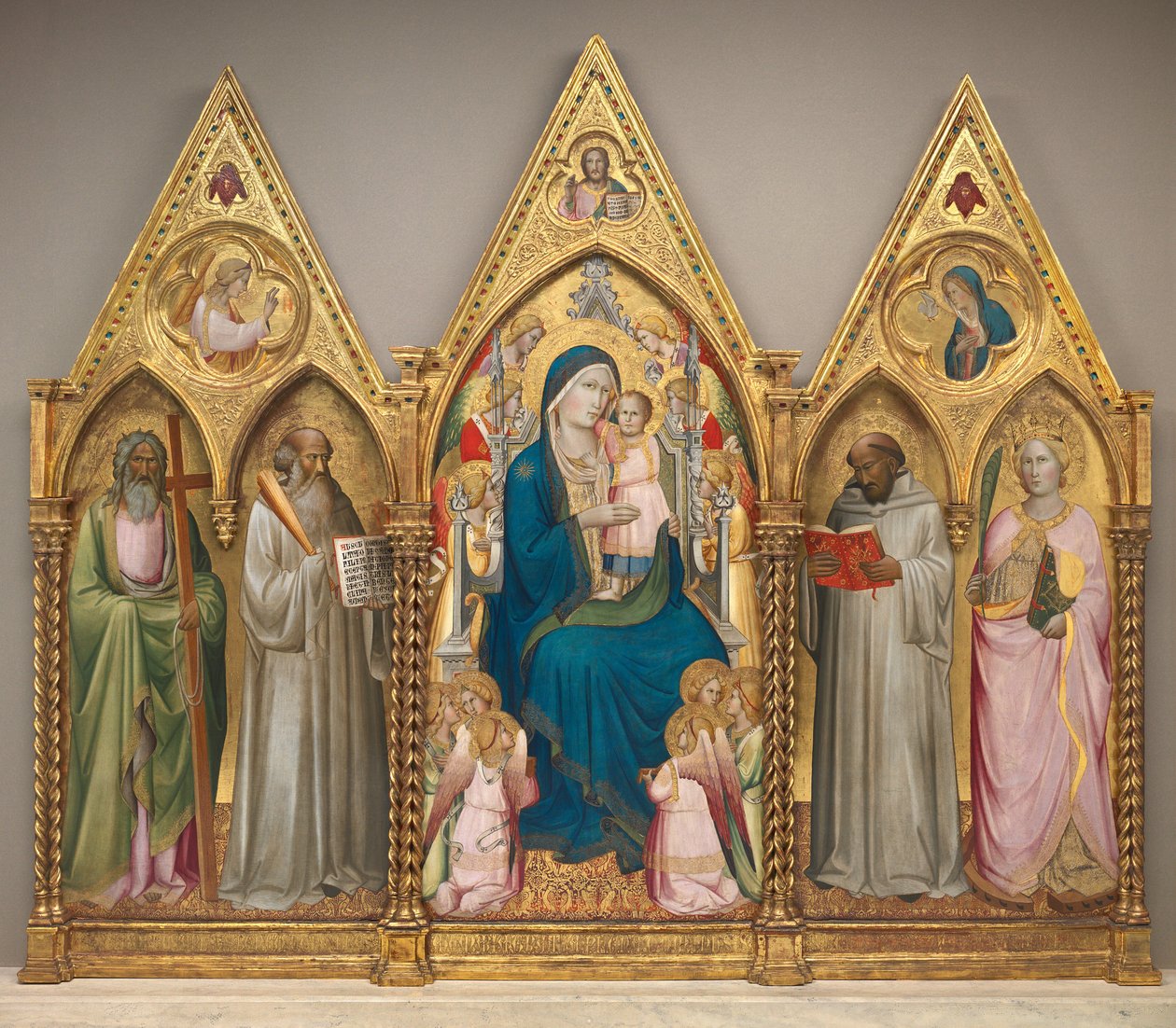 Madonna col Bambino con i santi Andrea, Benedetto, Bernardo e Caterina d
