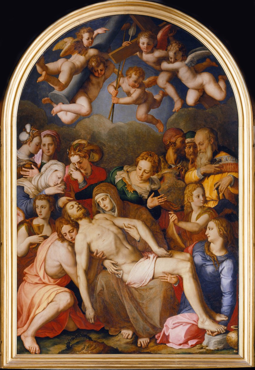 La discesa dalla croce da Agnolo Bronzino