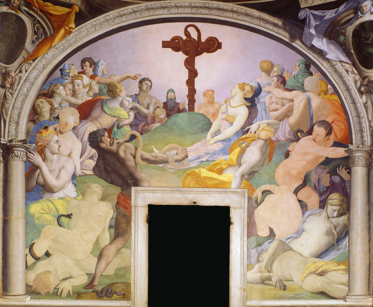 Il serpente di bronzo da Agnolo Bronzino