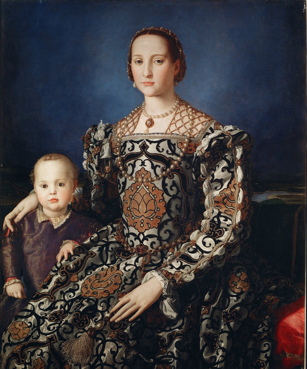 Ritratto di Eleonora da Toledo con suo figlio Giovanni da Agnolo Bronzino