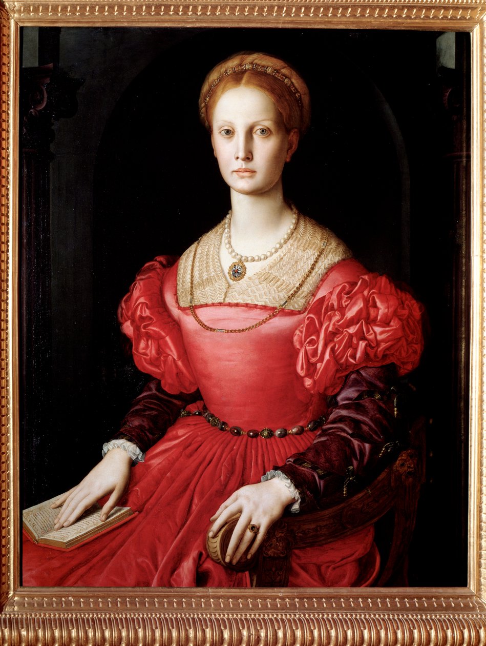 Ritratto di Lucrezia Panciatichi, moglie di Bartolomeo Panciatichi (olio su tela) da Agnolo di Cosimo Bronzino