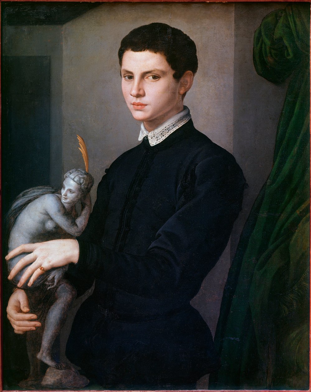 Ritratto di uno scultore da Agnolo Bronzino