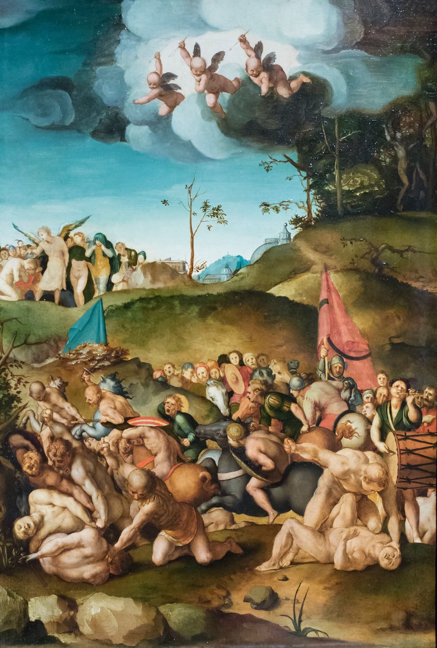 I diecimila martiri da Agnolo Bronzino