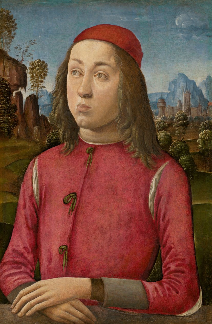 Ritratto di un giovane da Agnolo di Domenico del Mazziere or Donnino di Domenico
