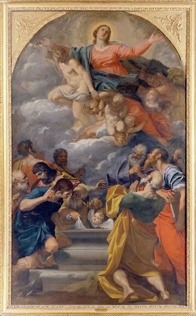 Assunzione da Agostino Carracci