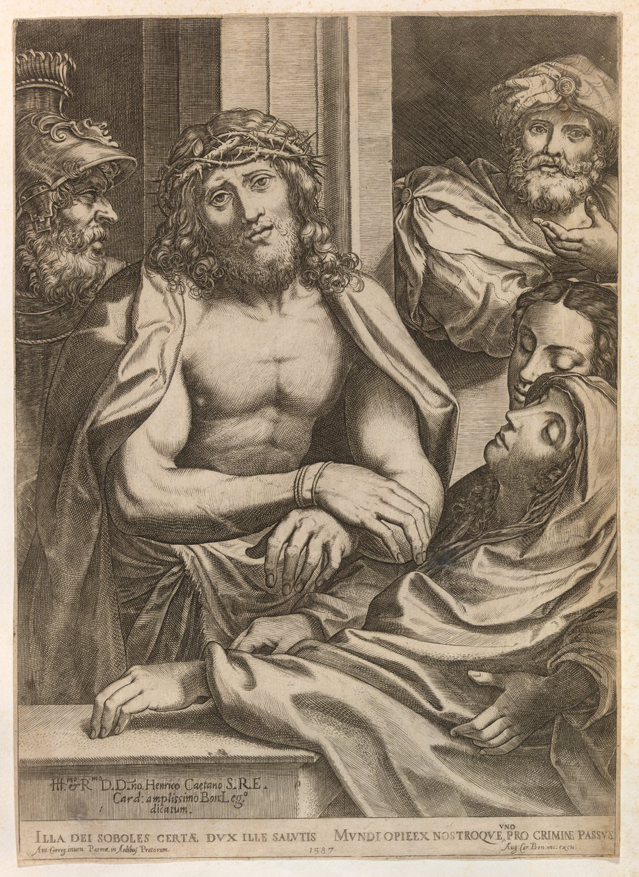 Ecce Homo da Agostino Carracci