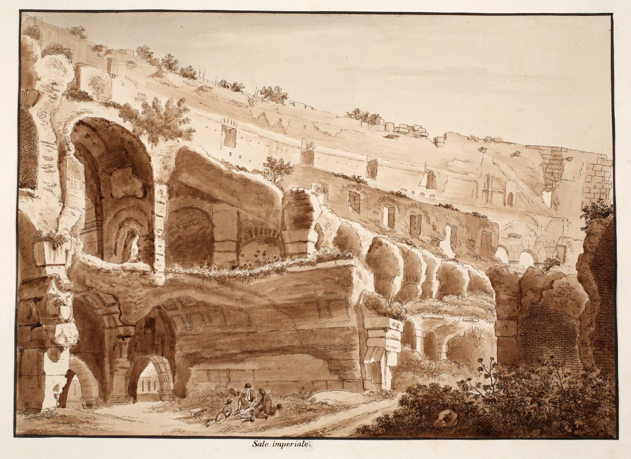 La stanza imperiale, 1833 da Agostino Tofanelli