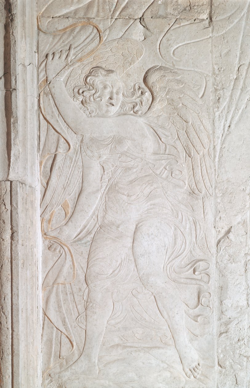 Un Angelo, c.1450-55 da Agostino di Duccio