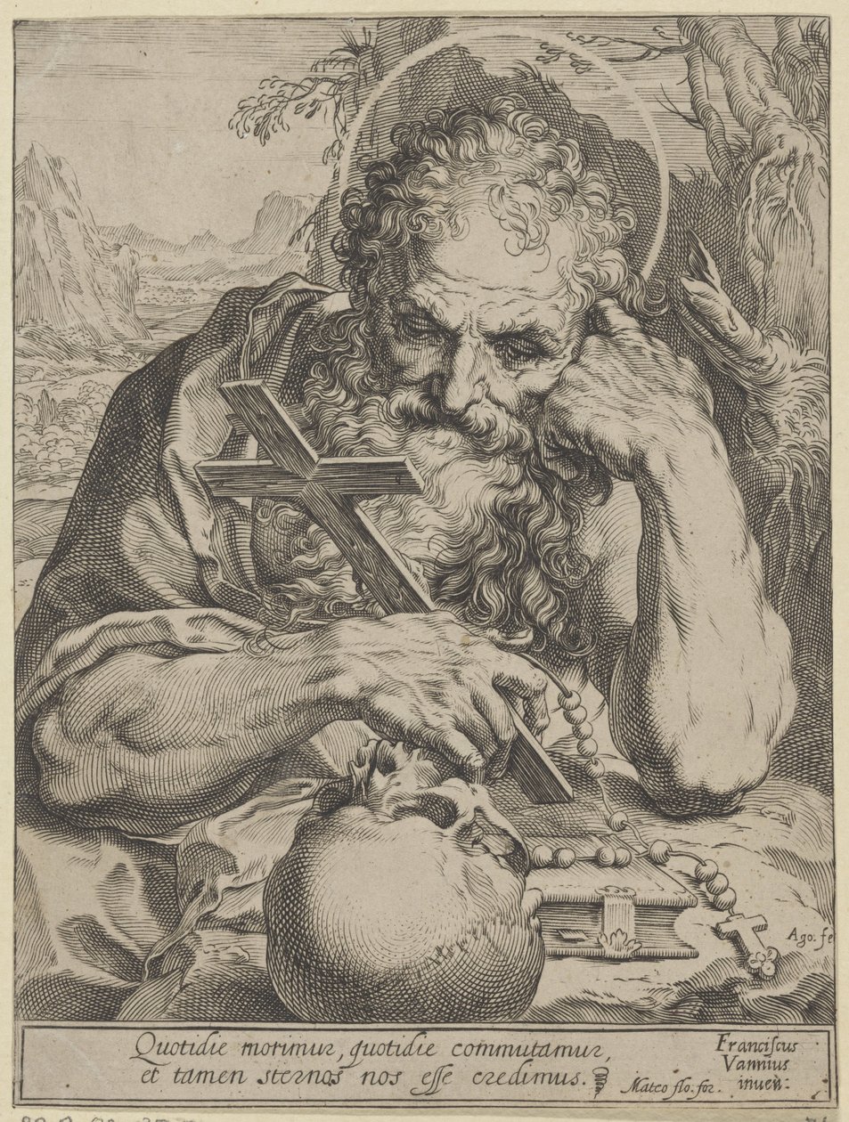 San Girolamo da Agostino Carracci
