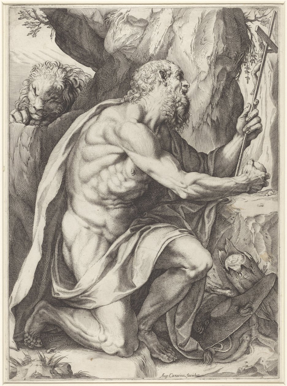 San Girolamo da Agostino Carracci