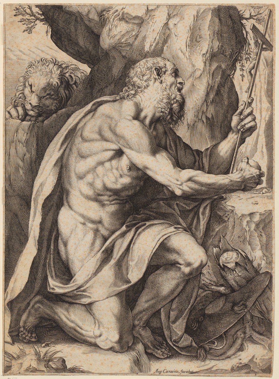 San Girolamo da Agostino Carracci