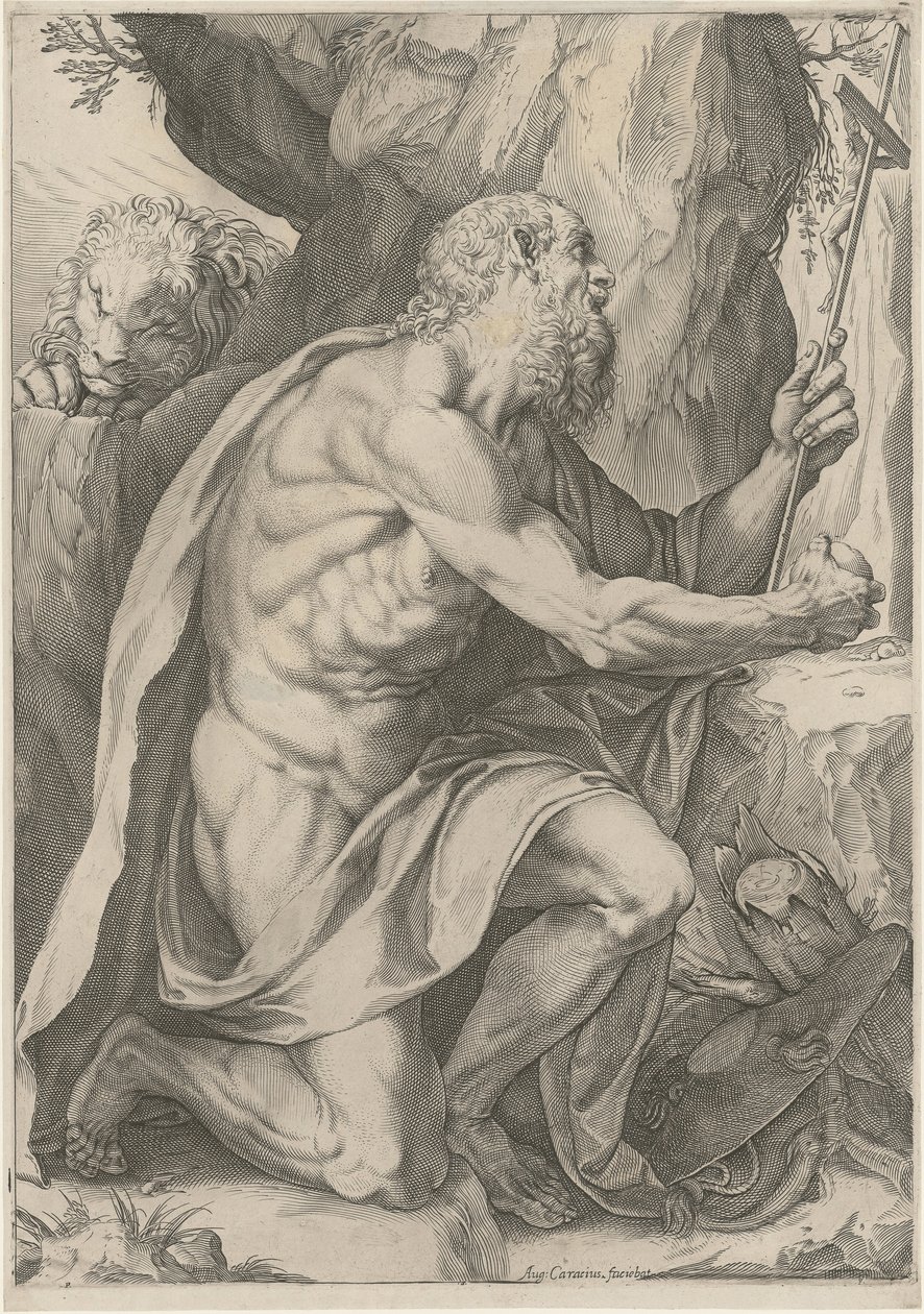 San Girolamo da Agostino Carracci
