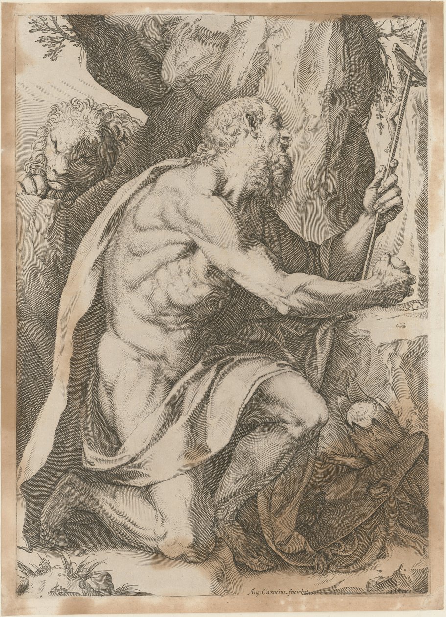 San Girolamo da Agostino Carracci