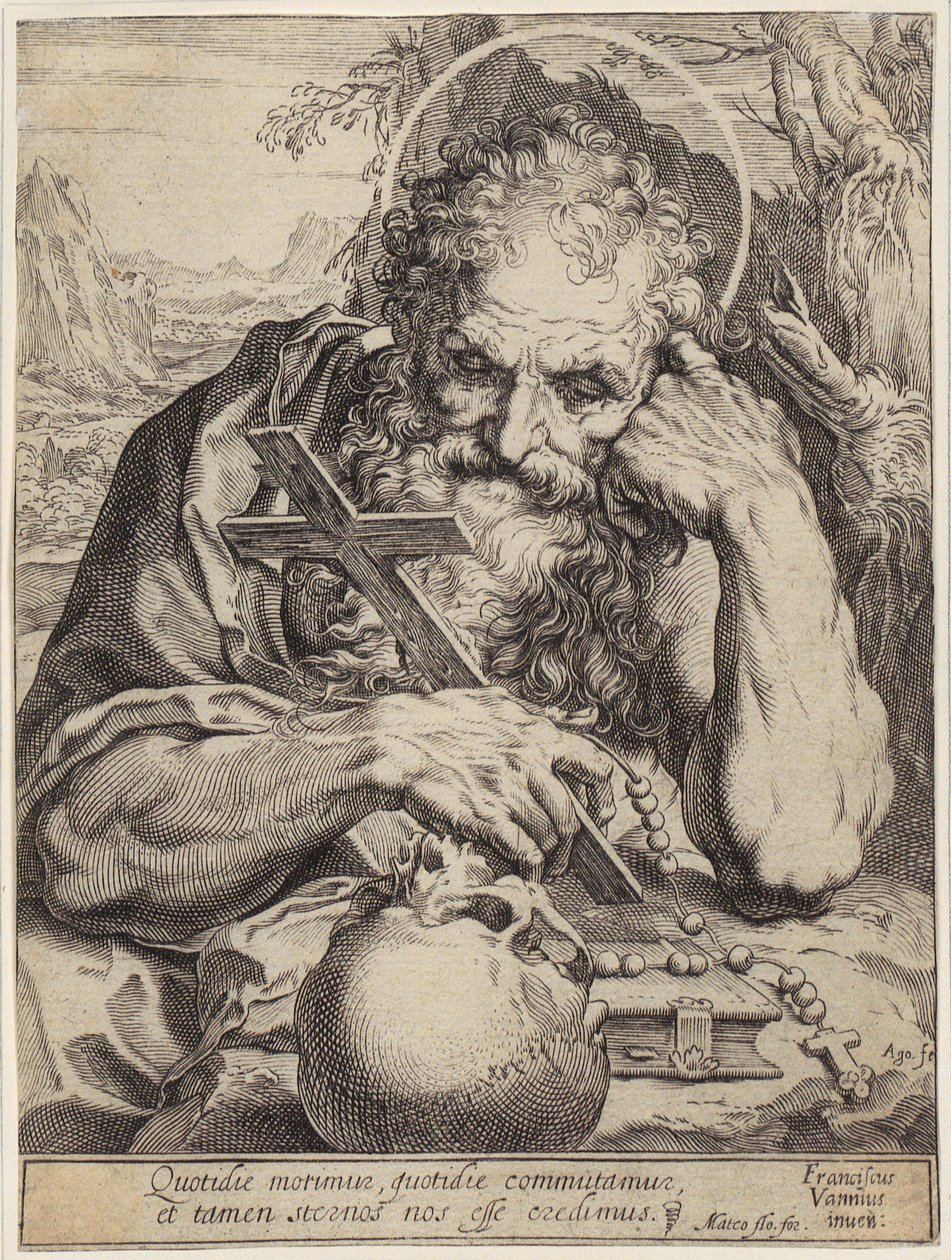 San Girolamo da Agostino Carracci