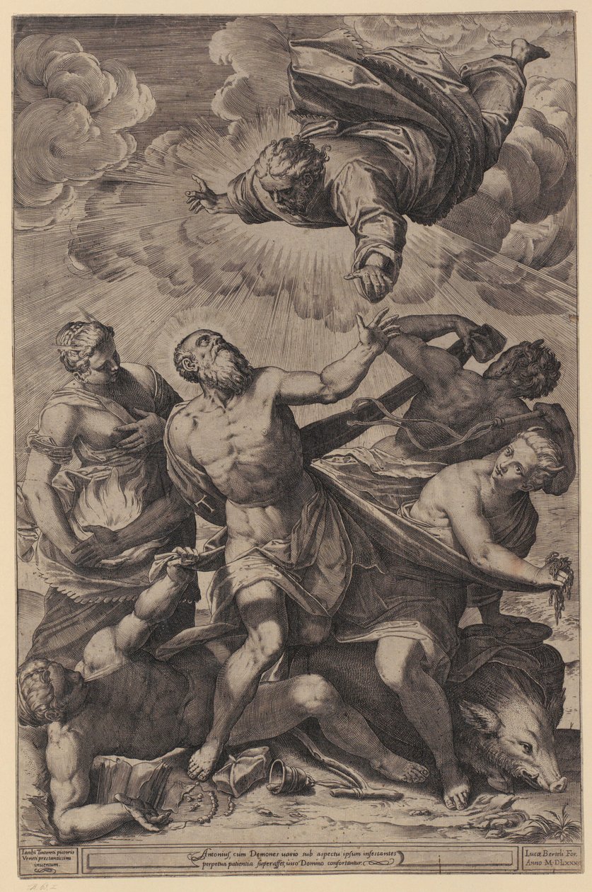 Mistero nuziale di Santa Caterina da Agostino Carracci