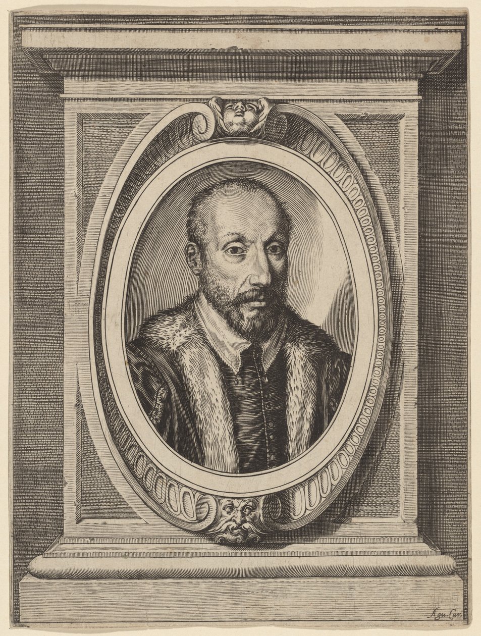 Pietro Antonio Tolentino da Agostino Carracci
