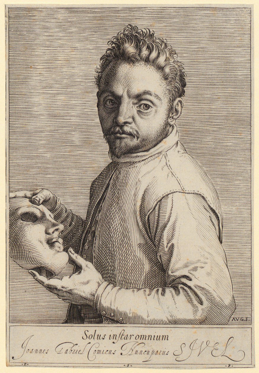 Ritratto di Giovanni Gabrielli, detto «Il Sivello» da Agostino Carracci