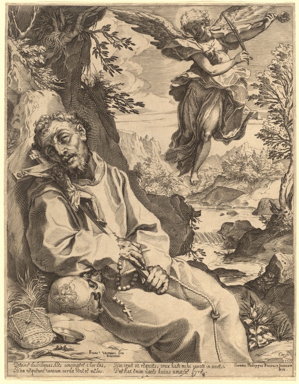 San Francesco consolato dall