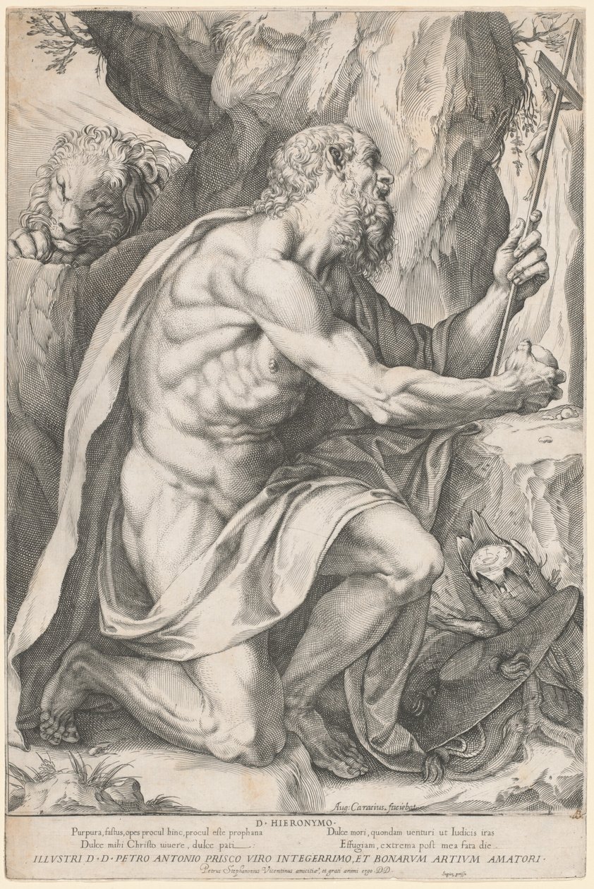 San Girolamo da Agostino Carracci