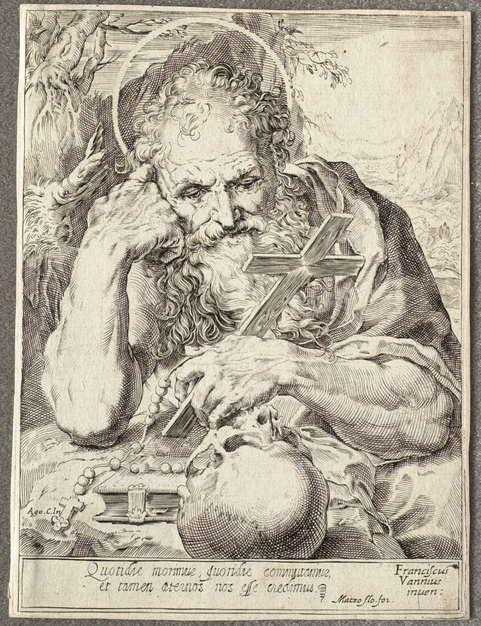San Girolamo da Agostino Carracci